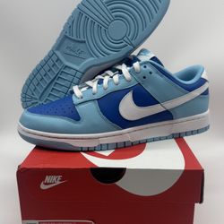 Nike Dunk Low Retro QS "Argon" White Blue DM0121-400 Men's Size 9  100% authentic. Brand new in box.   The Nike Dunk Low Retro QS "Argon" in White Blu