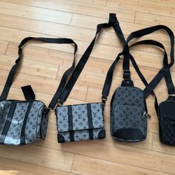 4 like new Crossbody purses