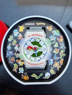 CASIO G-SHOCK x Pokémon GA110PKM-7A Watch WITH RECEIPT In Hand