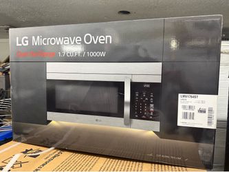 Brand new !! LG microwave over the range stainless steel
