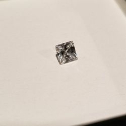 1+ carat princess center solitaire diamond for your setting. Financing available. Make An Offer, All Offers Considered.