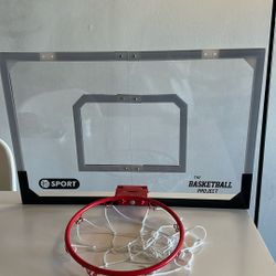 Kids/Indoor Outdoor Basketball Hoop W/ Pump. 
