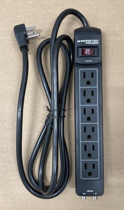 MONSTER POWER Surge Protector 6 Outlets / Barely Used