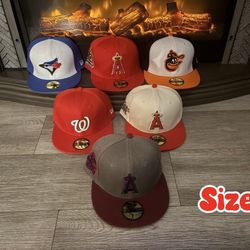 MLB Fitted Hats Sz.7