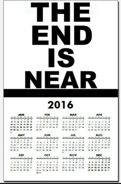 2016 Armageddon Calendars