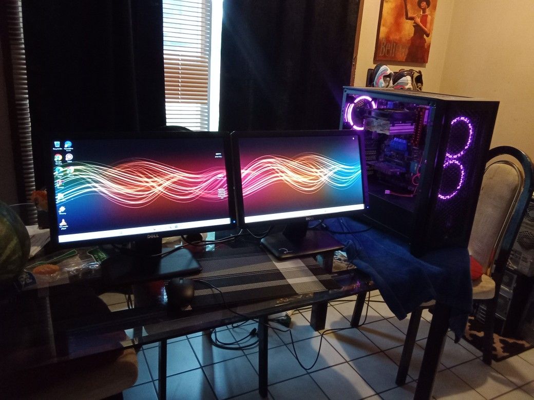 Computer Customized PC Nvidia GeForce 610 1tb 16GB Windows 11 8 Core