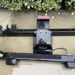 XJ Original Equipment Bumpers and Spare Tire Mount with 3rd Brake Light