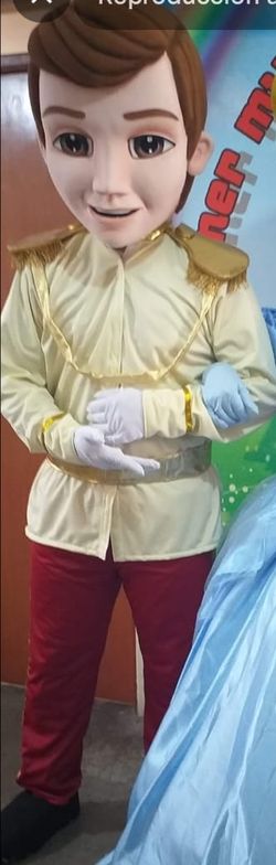 Prince Charming Mascot Costume