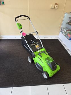 Greenworks 16" 40v Electric Lawnmower