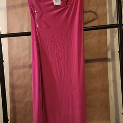 Brand New Uptown Cut Out One Shoulder M I D I Dress Size Medium Strap Around The Front New