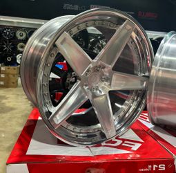SET OF WHEELS DE GISA FOR FERRARI  21X9.5 /22X12 5X114.3 BRUST. CHECK PRICE