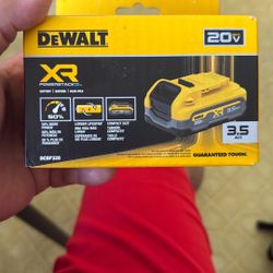 Dewalt 20v XR 3.5 AH 
