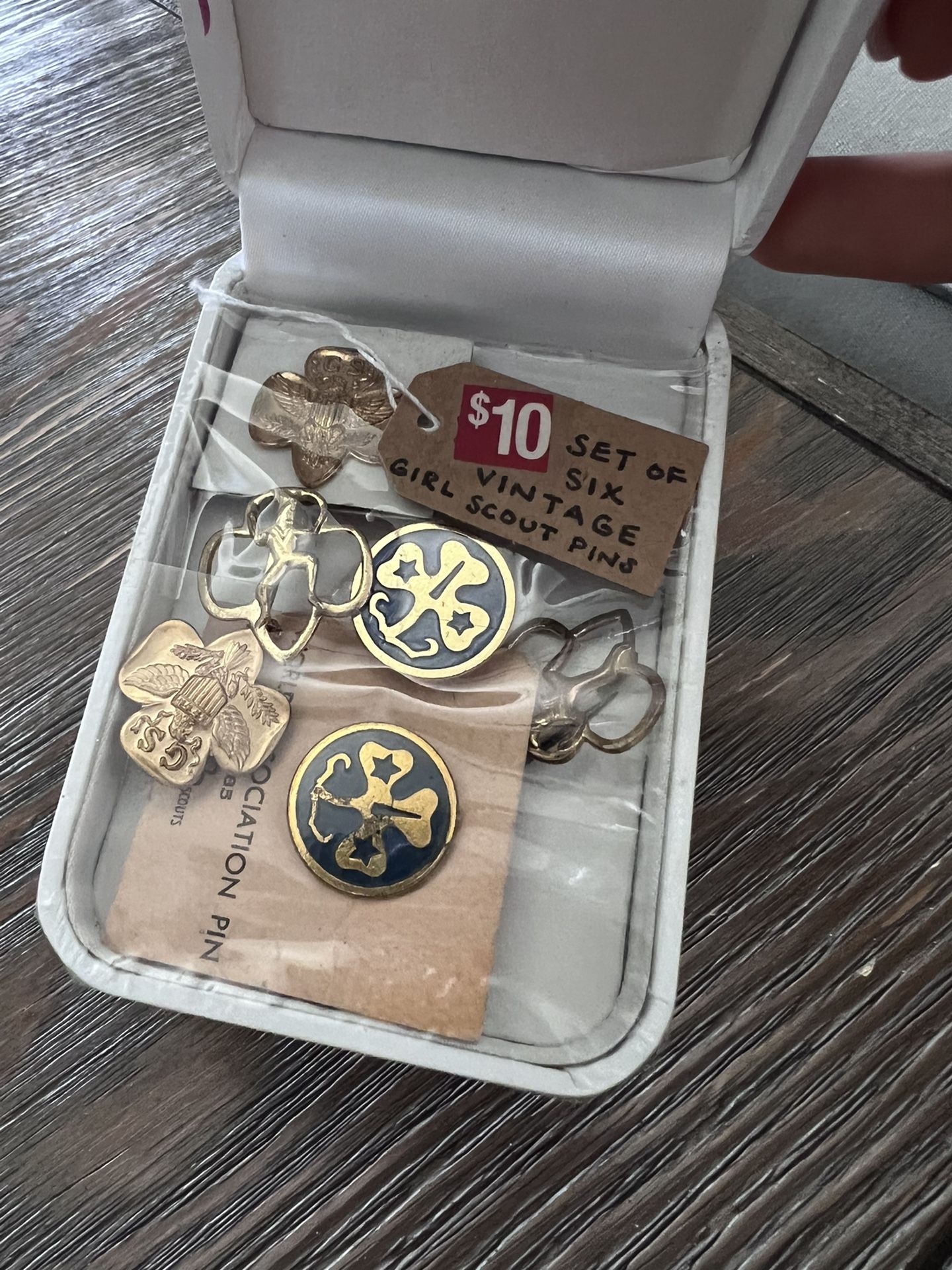Vintage Girl Scout Pins