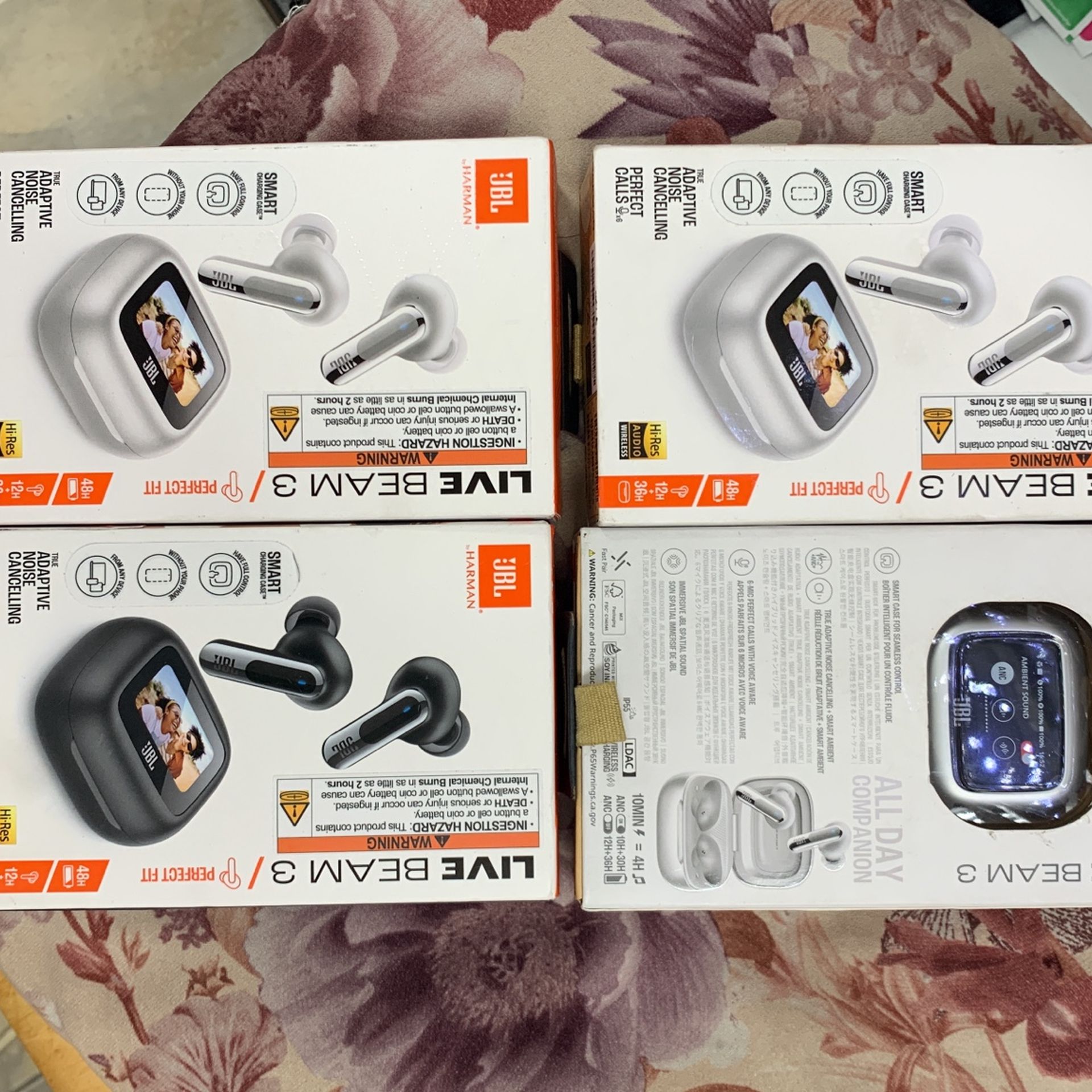 Jbl - Live Beam 3 True Love Wireless Noise Cancellation Earbuds