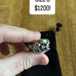 Chrome Hearts Heart Ring