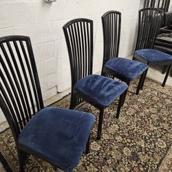 Matching ladder back chairs