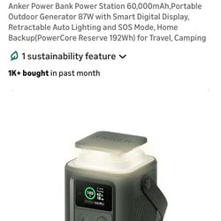 Anker Power Bank Power Station