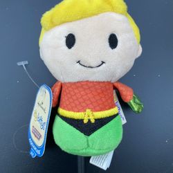 New with Tags Hallmark Itty Bittys Aquaman DC Comics Justice League Plush