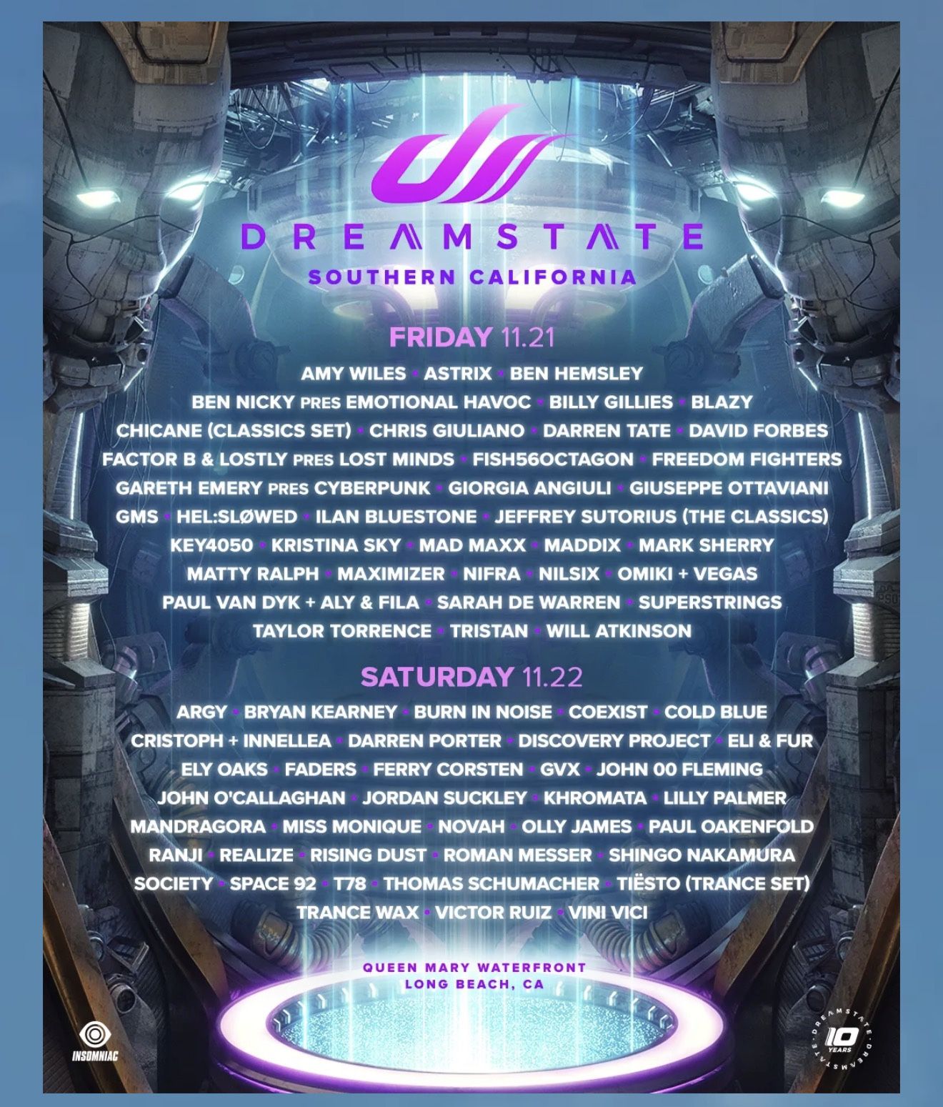 Dreamstate 2025 Saturday VIP TICKET