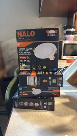 4 Halo canless lights