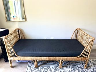 Article Rattan Bamboo Daybed Love Seat Sofa