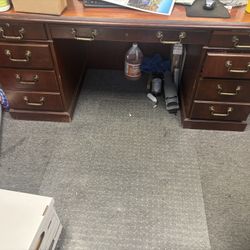 Office Desk 6’wX31”H X 36”Dand 63”wX30inHX30”D