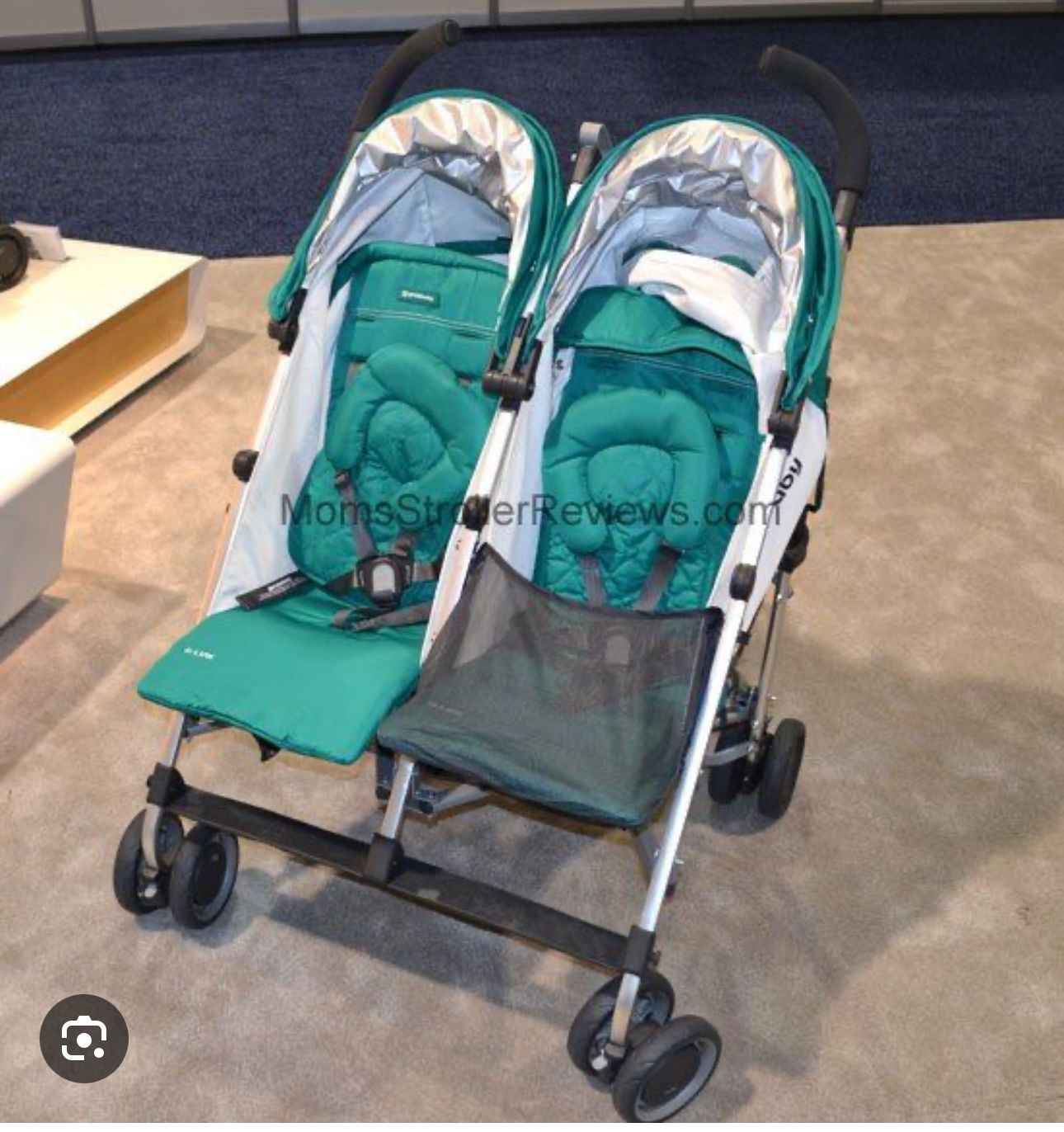 Twin Groove Joovy New Groove Ultralight Umbrella Stroller Double