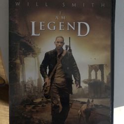 I Am Legend DVD - Will Smith 