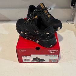 Reebok Steel Toe Shoes Size 7 In Women 