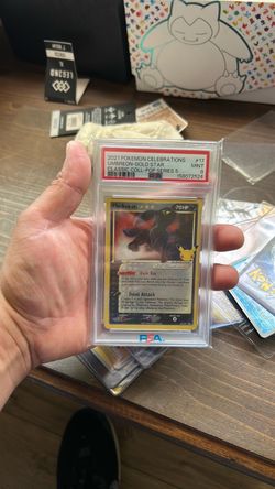 PSA 9 Umbreon Gold Star Pokemon Card