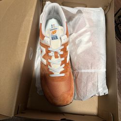 New Balance 574 NB Orange Beige Men Unisex Casual Lifestyle  U574LGRO-D Sz13