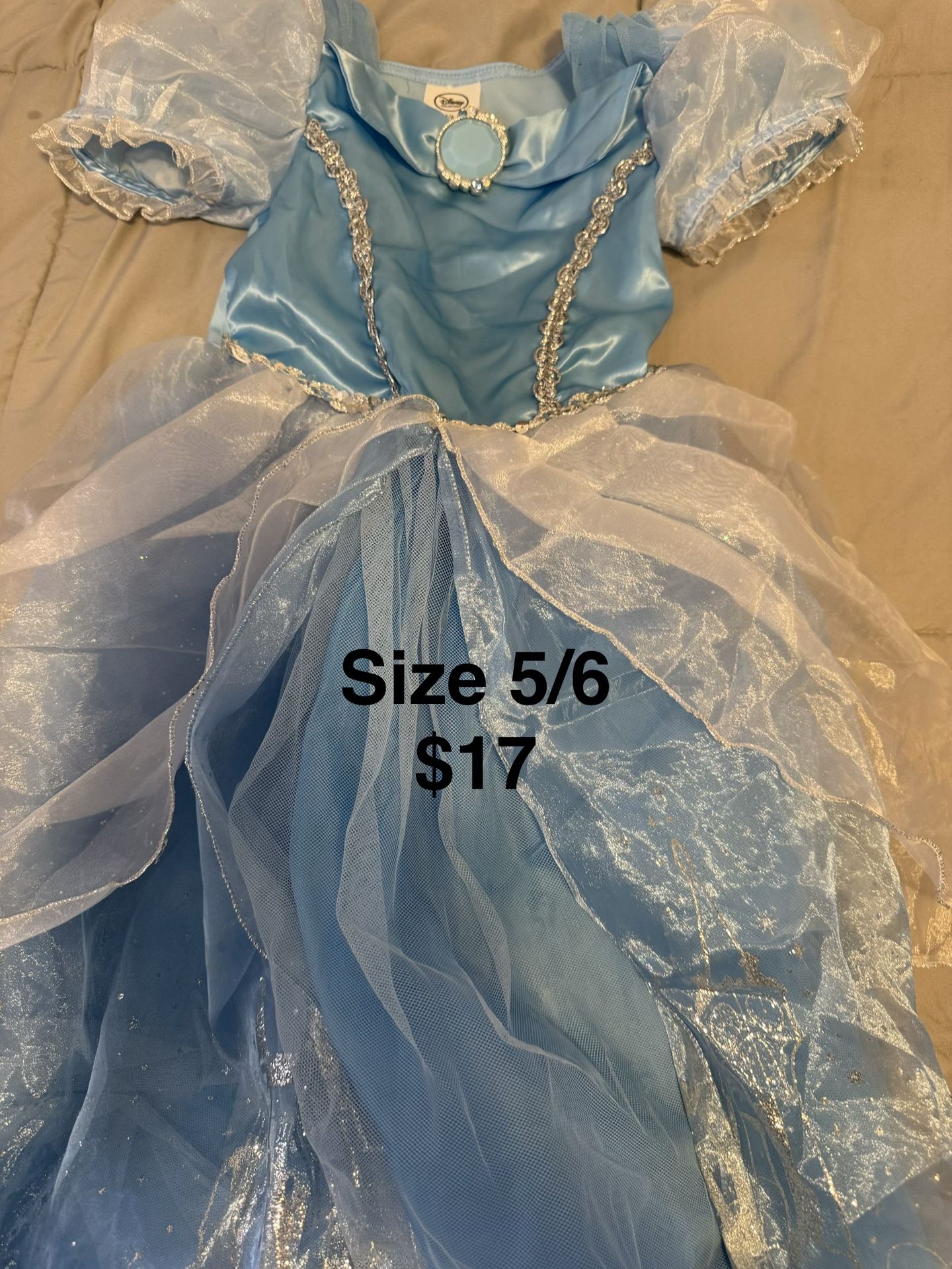 Cinderella Halloween Costume (5/6) $17