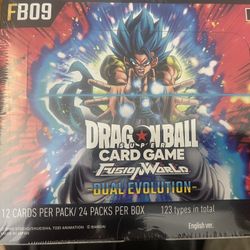 Dragon Ball Super Fusion World FB09 Dual Evolution Booster Box