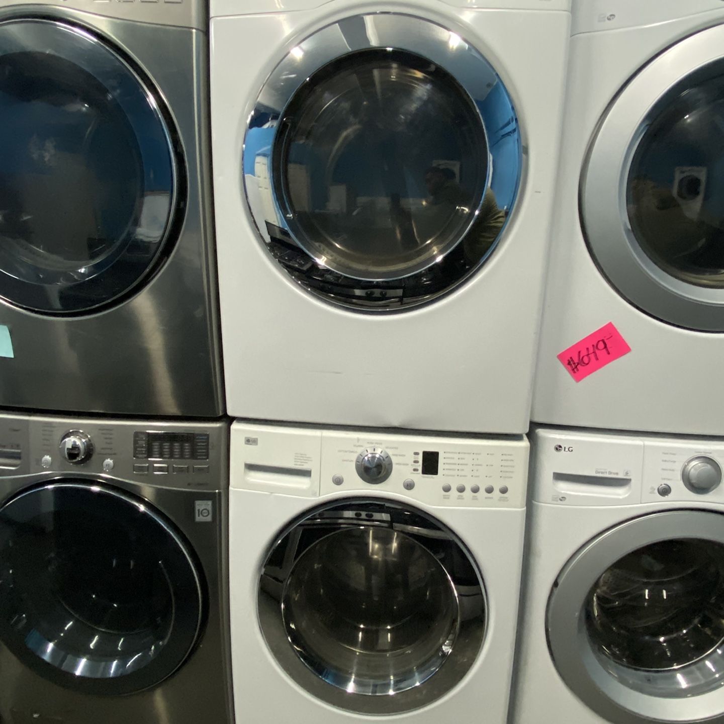 LG Washer And Gas Dryer Set 