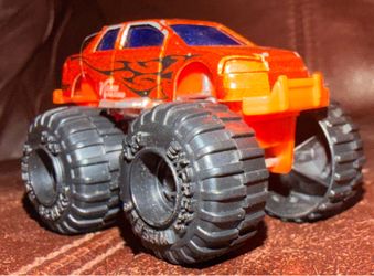 Greenbrier Team Racing Monster Truck Orange 4x4 Express Wheels Toy Car