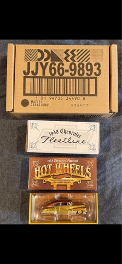 Hot Wheels 1948 Chevrolet Fleetline gold