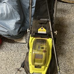 Ryobi Lawn mower & Weed eater 