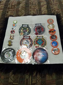 Star Wars Patches & Pins (19 PCs) $15 Firm P/U 48 TH ST ROOSEVELT PHX 