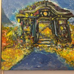 Acrylic Oil On Canvas Painting 