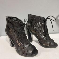 Mix No 6 Boots Size 6 Black 