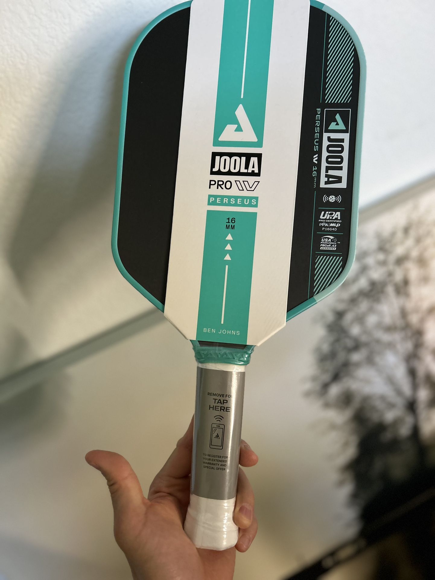 Joola Pro IV Perseus Riptide 16mm Pickleball Paddle