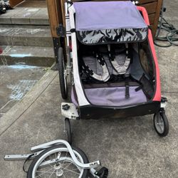 Thule Chariot double stroller 