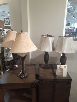 Brand new lamps ! 2 for 99$ take with big selections
