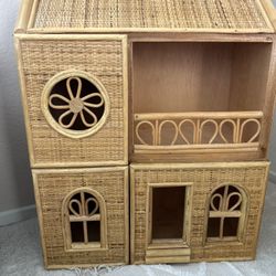 Rattan Doll House 