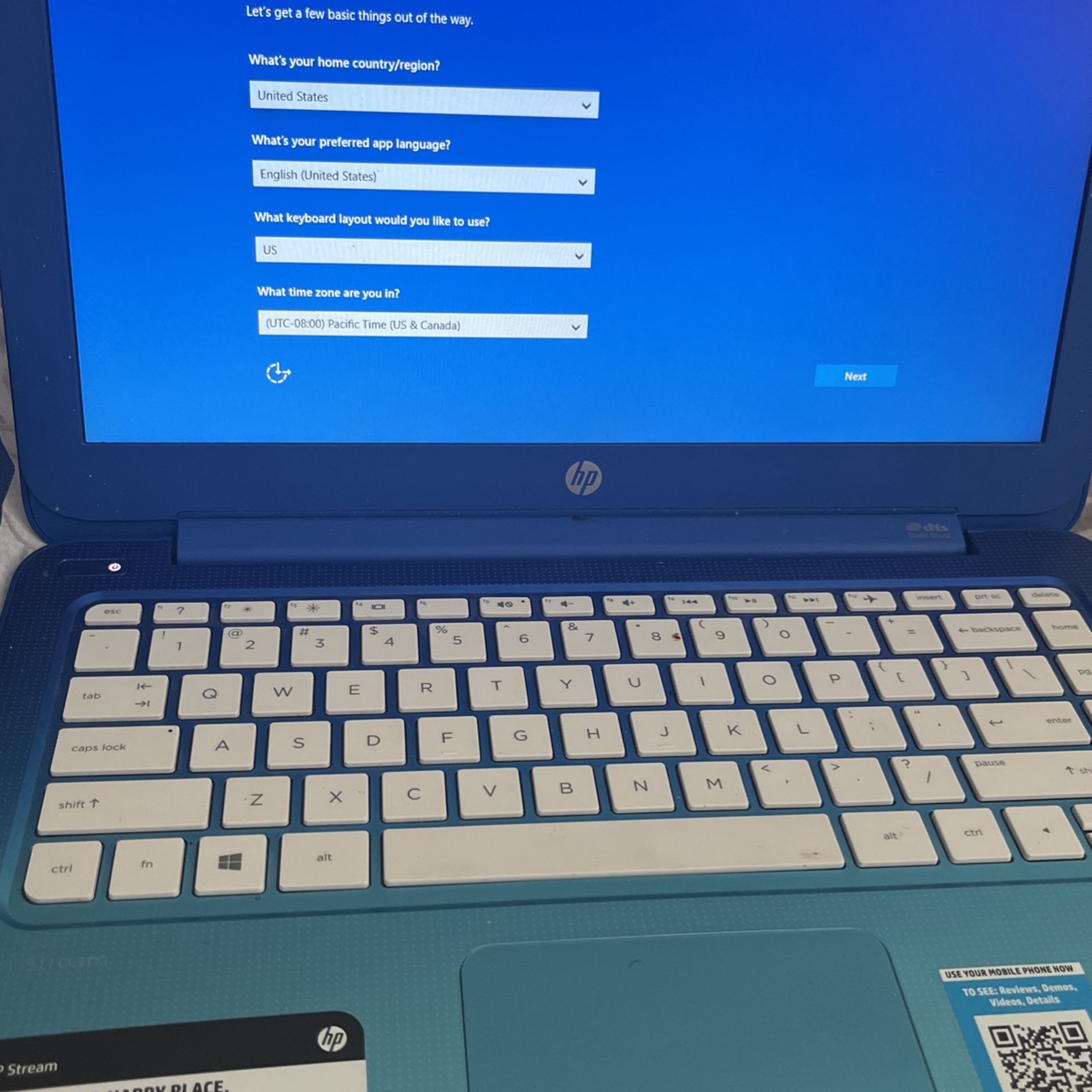 HP Stream Notebook