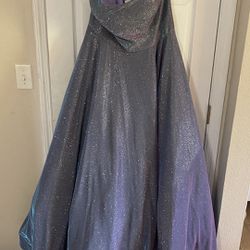 Prom Dress Size 20 Purple/Glitter New Never Worn
