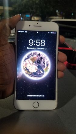 Iphone 8 plus 256GB UNLOCKED