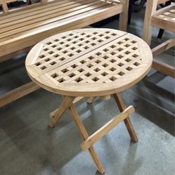 Teak Round Table outdoor