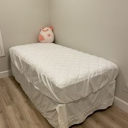 Twin Mattress & Box Spring – Sealy Posturepedic – Clean