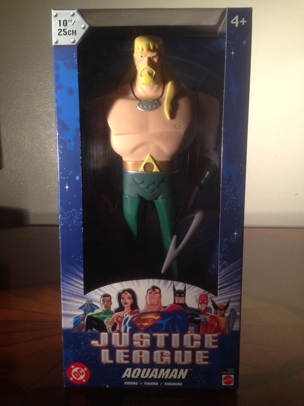 10" Aquaman Justice League Action Figure Sealed
